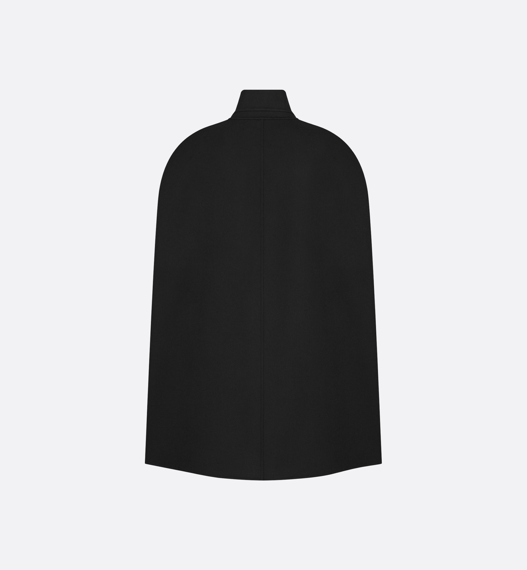Straight-Cut Cape with Sailor Collar - 2