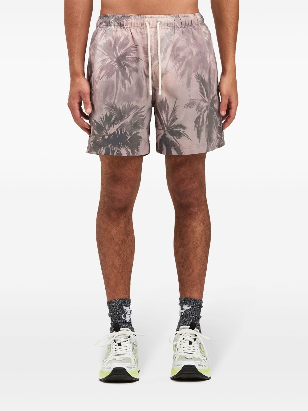 Sunset Palms swim shorts - 3