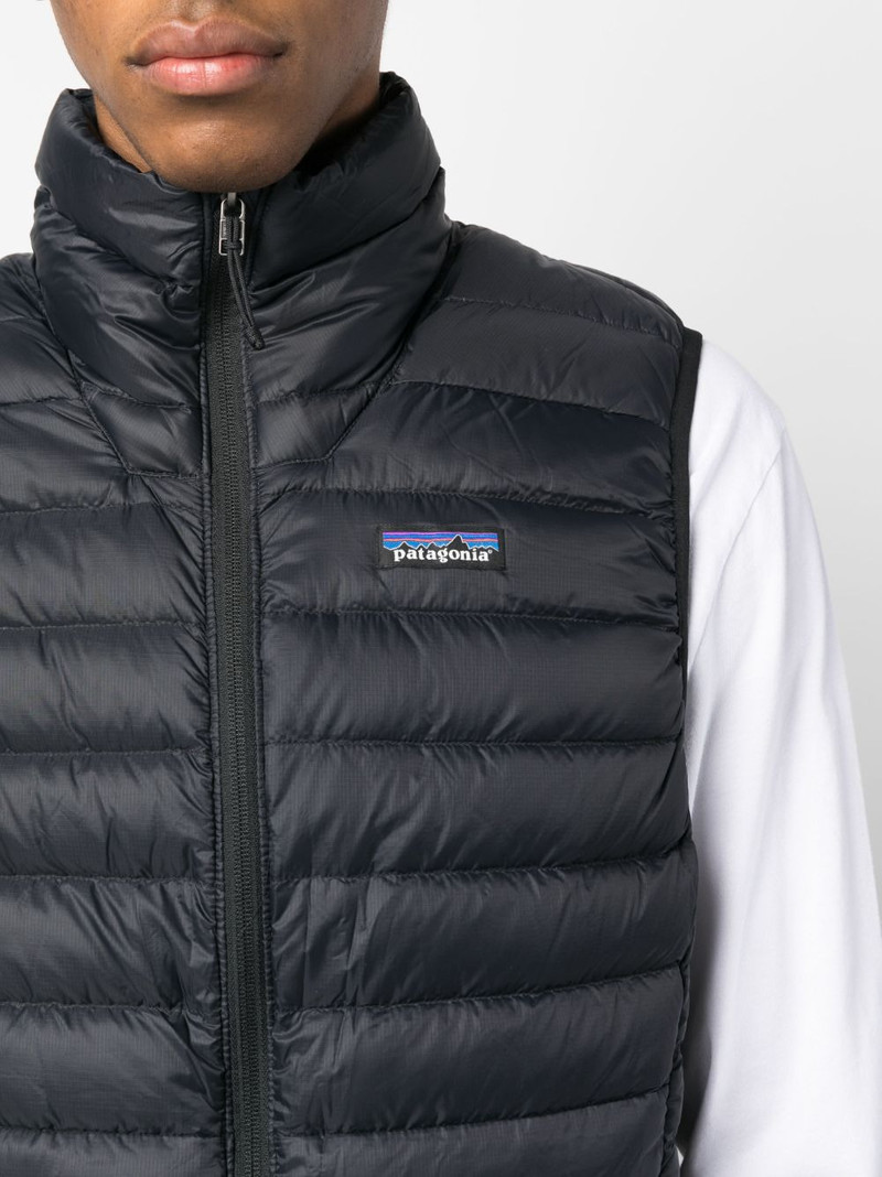 logo-patch feather-down gilet 5