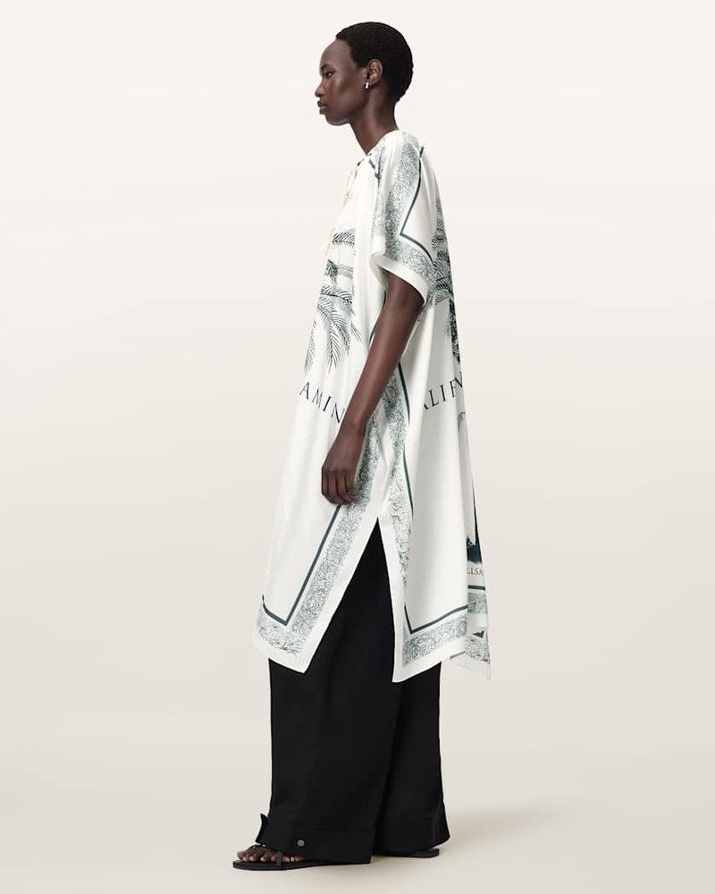 TESS KAFTAN PRINTED MIDI DRESS 5