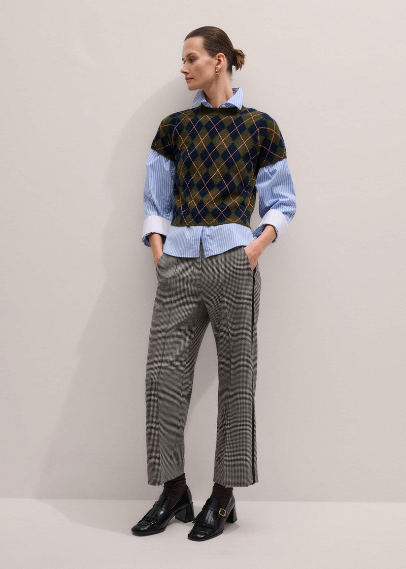 Straight Crop Pant 7