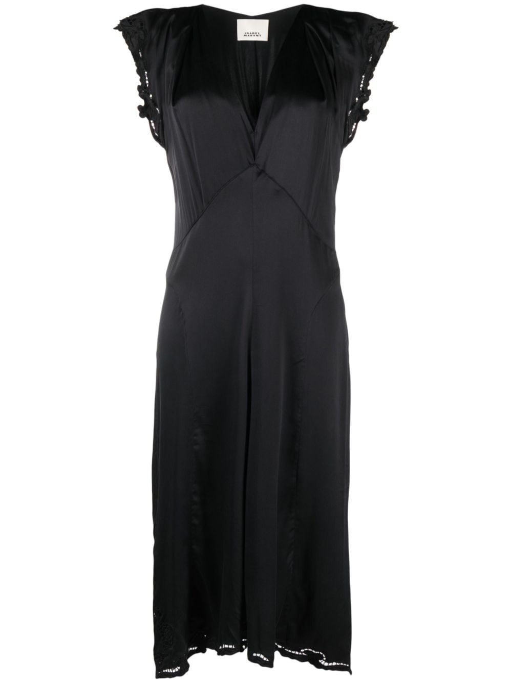 Jordina satin midi dress - 1