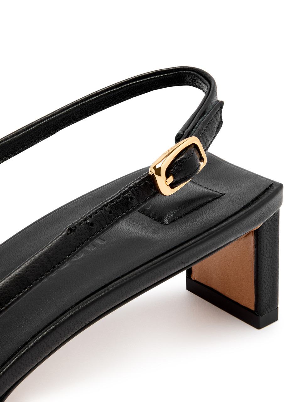 Les Slingbacks Duelo leather pumps - 4