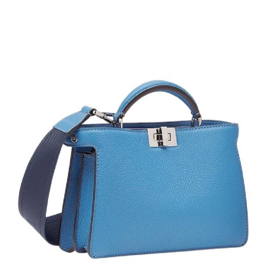 Fendi Peekaboo Leather Crossbody Bag - 3