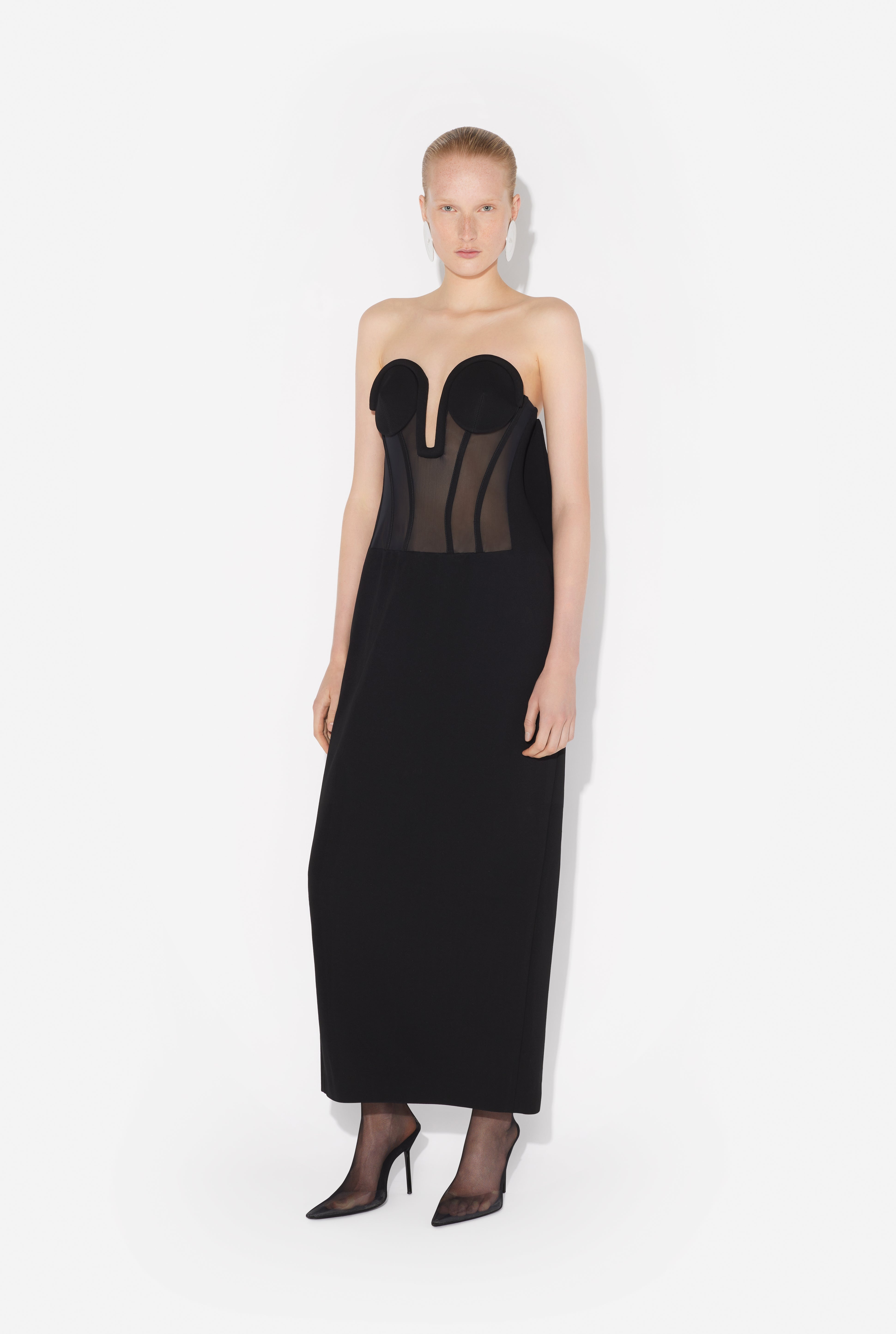 THE BI-MATERIAL CORSET DRESS - 2