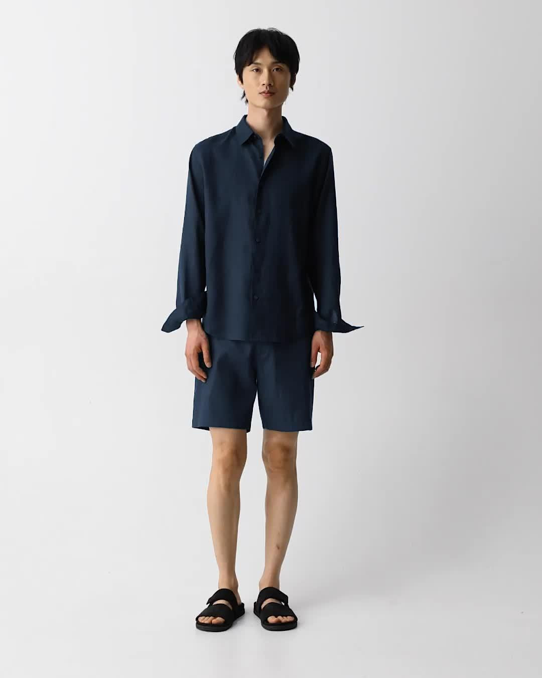 Irving Shirt in Relaxed Linen - 9