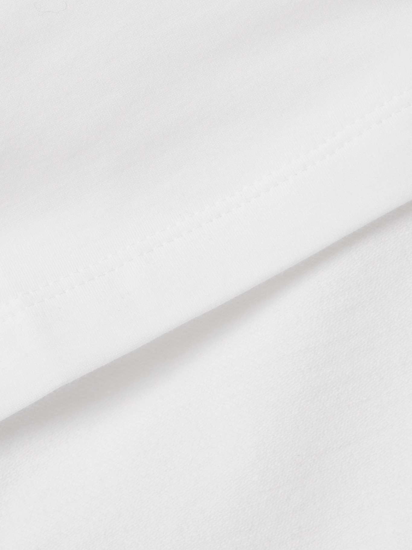 Oversized cotton-jersey T-shirt White - 4