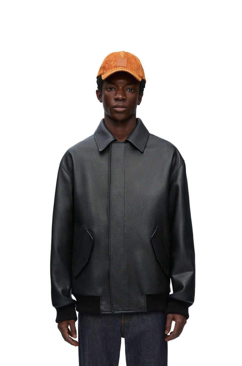 Bomber jacket in nappa calfskin 3