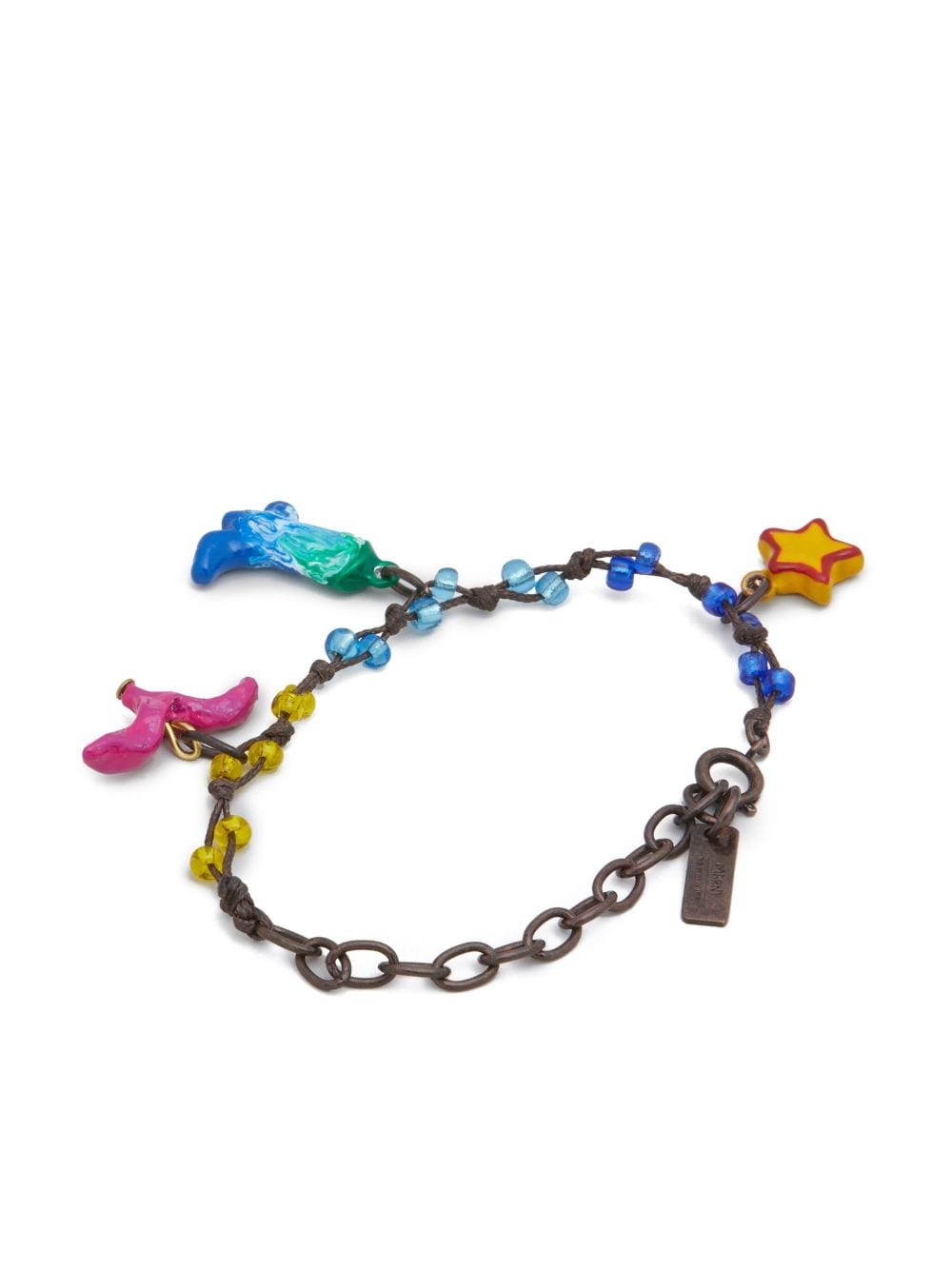 chain-link charm bracelet - 3