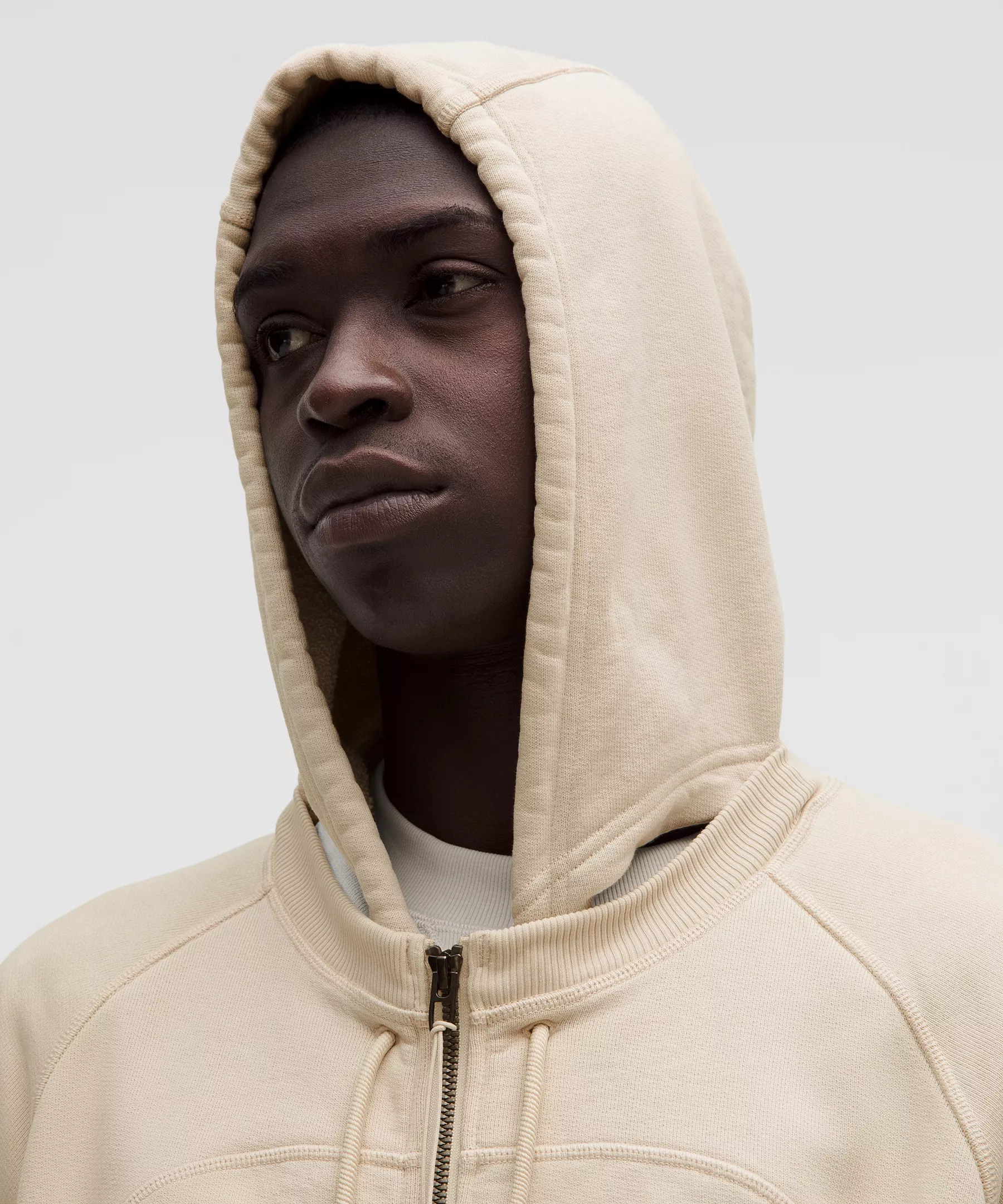 Men's Removable Hood Full-Zip Hoodie *SLNSH Collection - 4