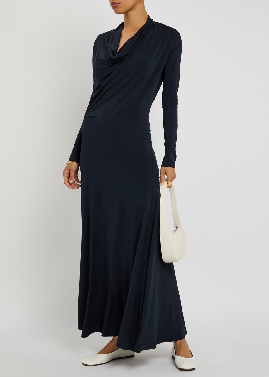 Tove Eadan Draped Stretch-jersey Maxi Dress - 4