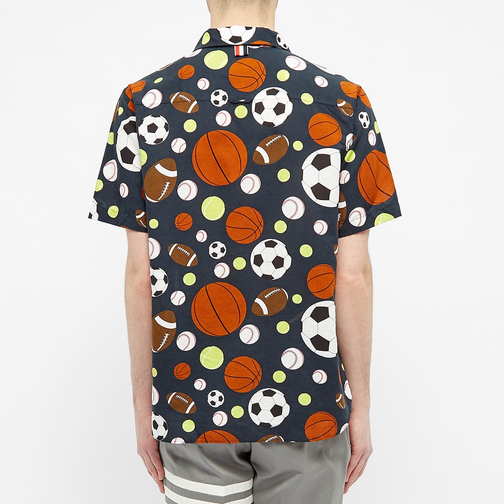 Thom Browne Fun Mix Balls Short Sleeve Shirt - 4