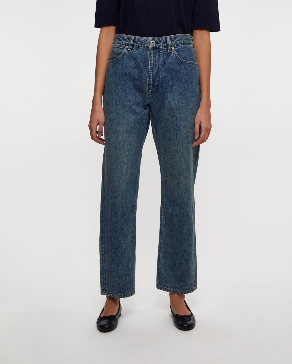 Trousers Slim Denim Deft Blue Denim - 2