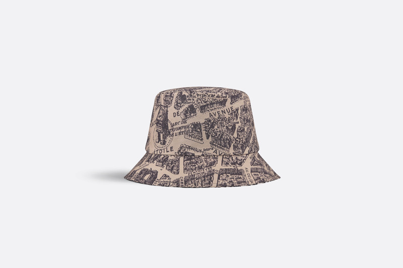 Teddy-D Plan de Paris Reversible Small Brim Bucket Hat 1