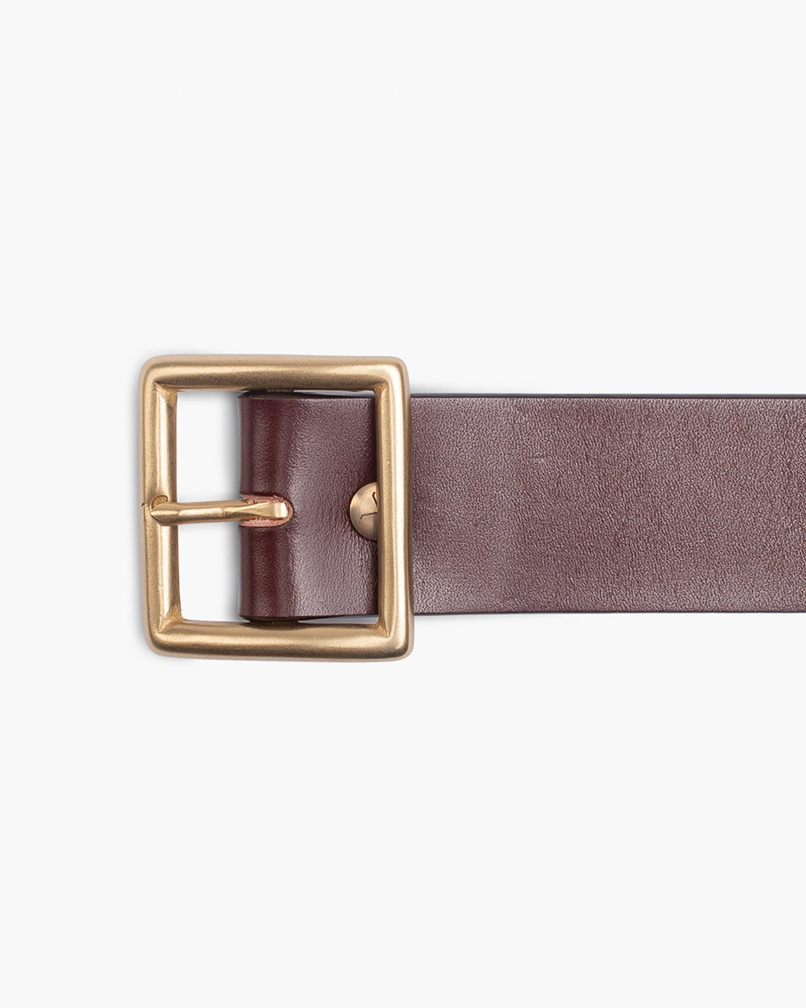 OGL-BELT-FULL-VTG-TAN OGL Vintage Buckle Leather Belt - Tan - 7