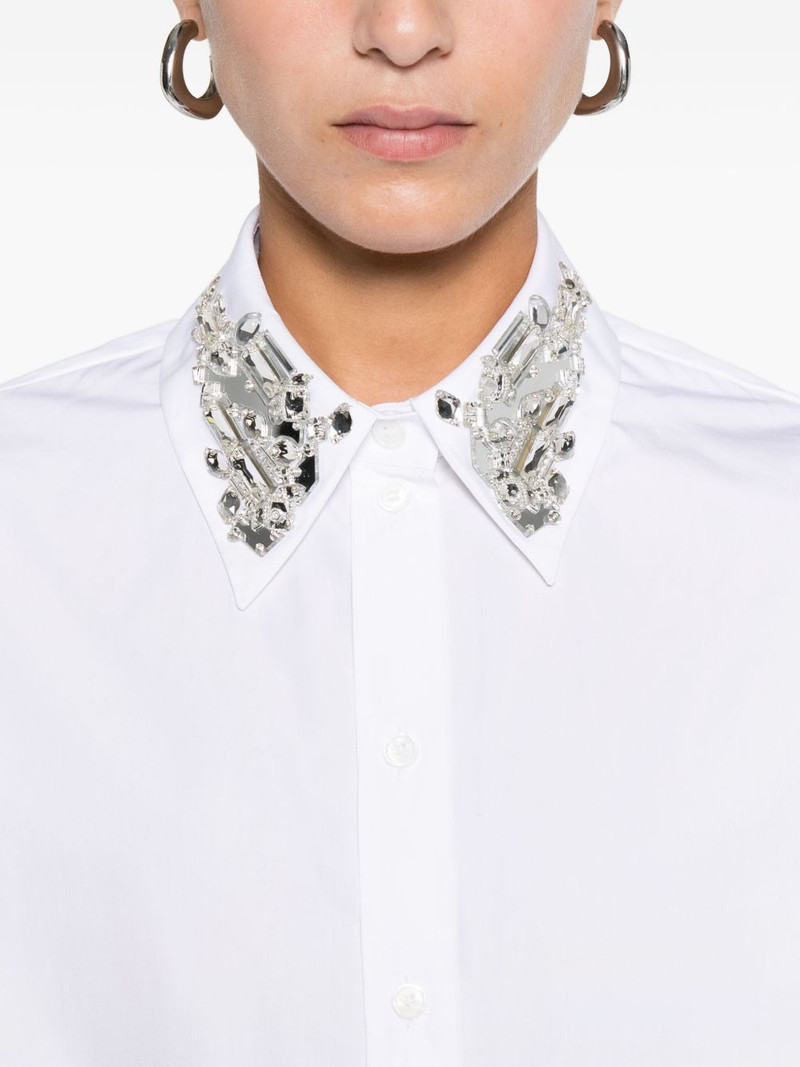 embellished-collar shirt 5