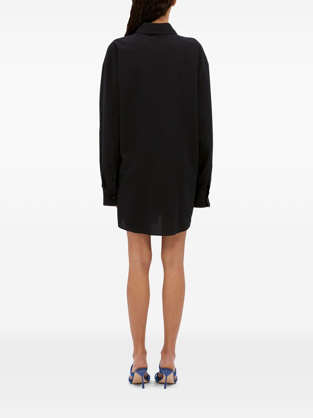 knot-detail mini dress - 4