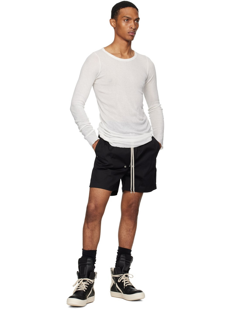Rick Owens Black Concordians Bela Boxers Shorts outlook
