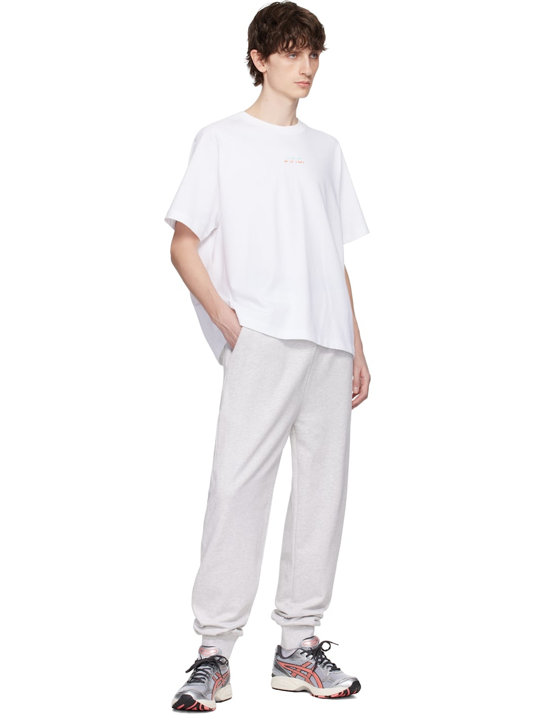 Gray ASICS Edition Hill Sweatpants - 4