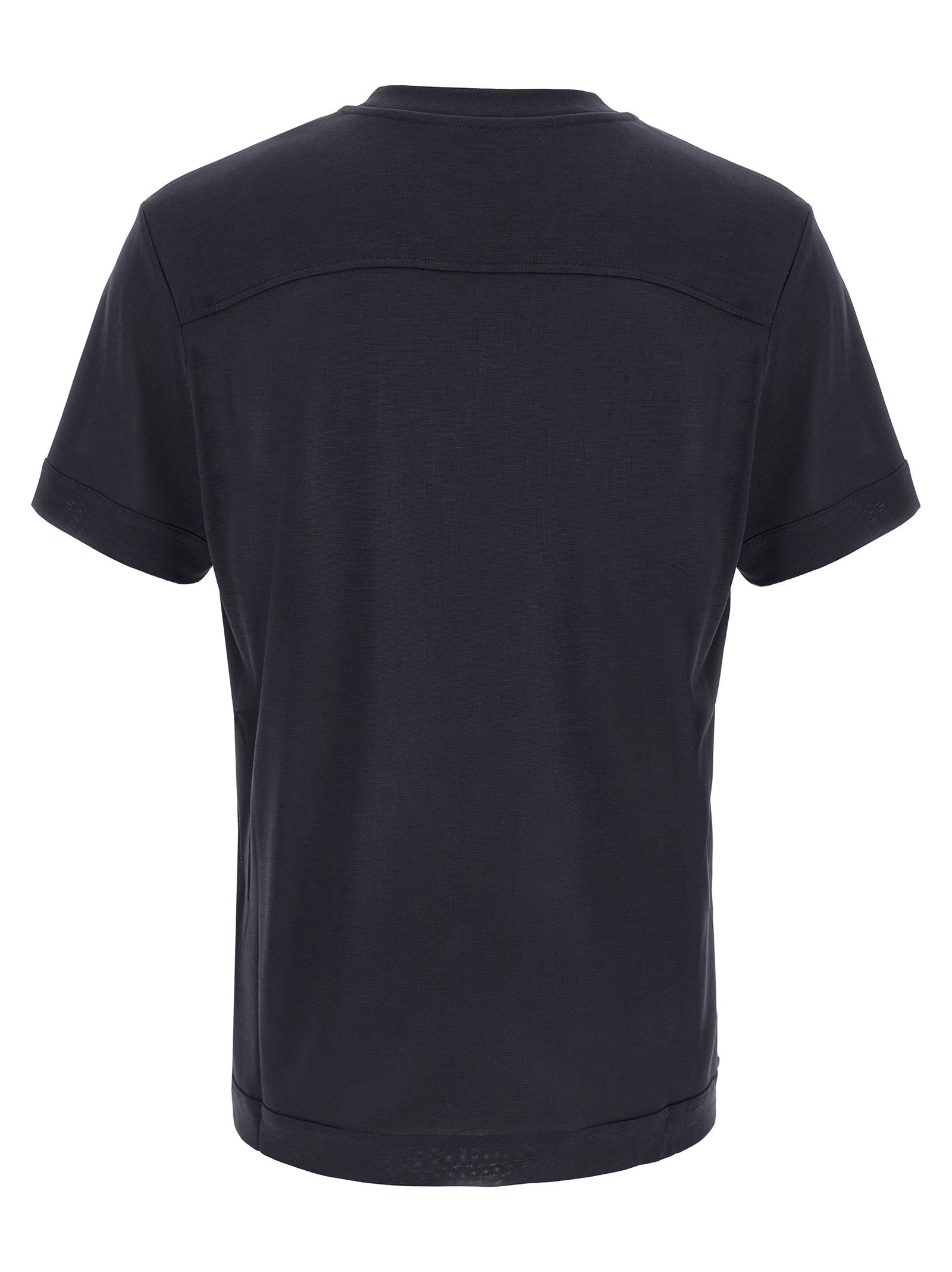 Printed T-Shirt Blue - 2
