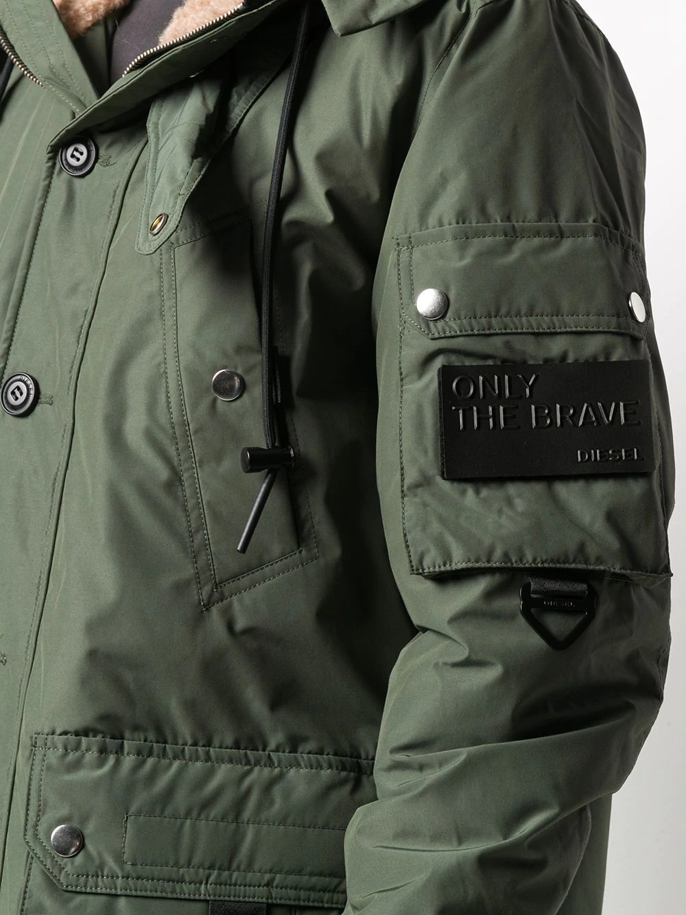 hooded parka coat - 5