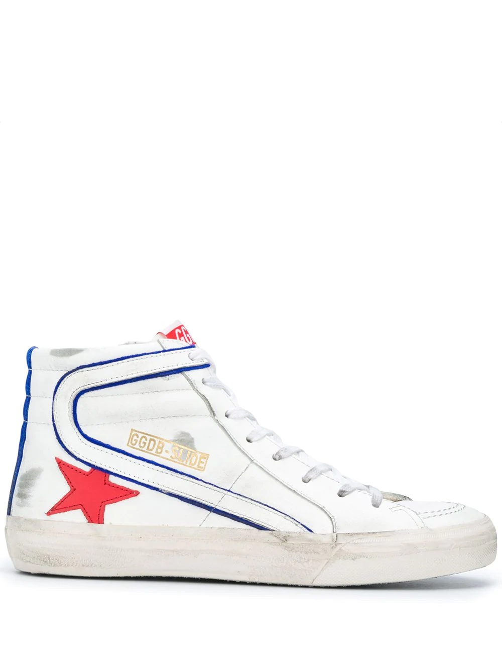 Slide high-top sneakers - 1