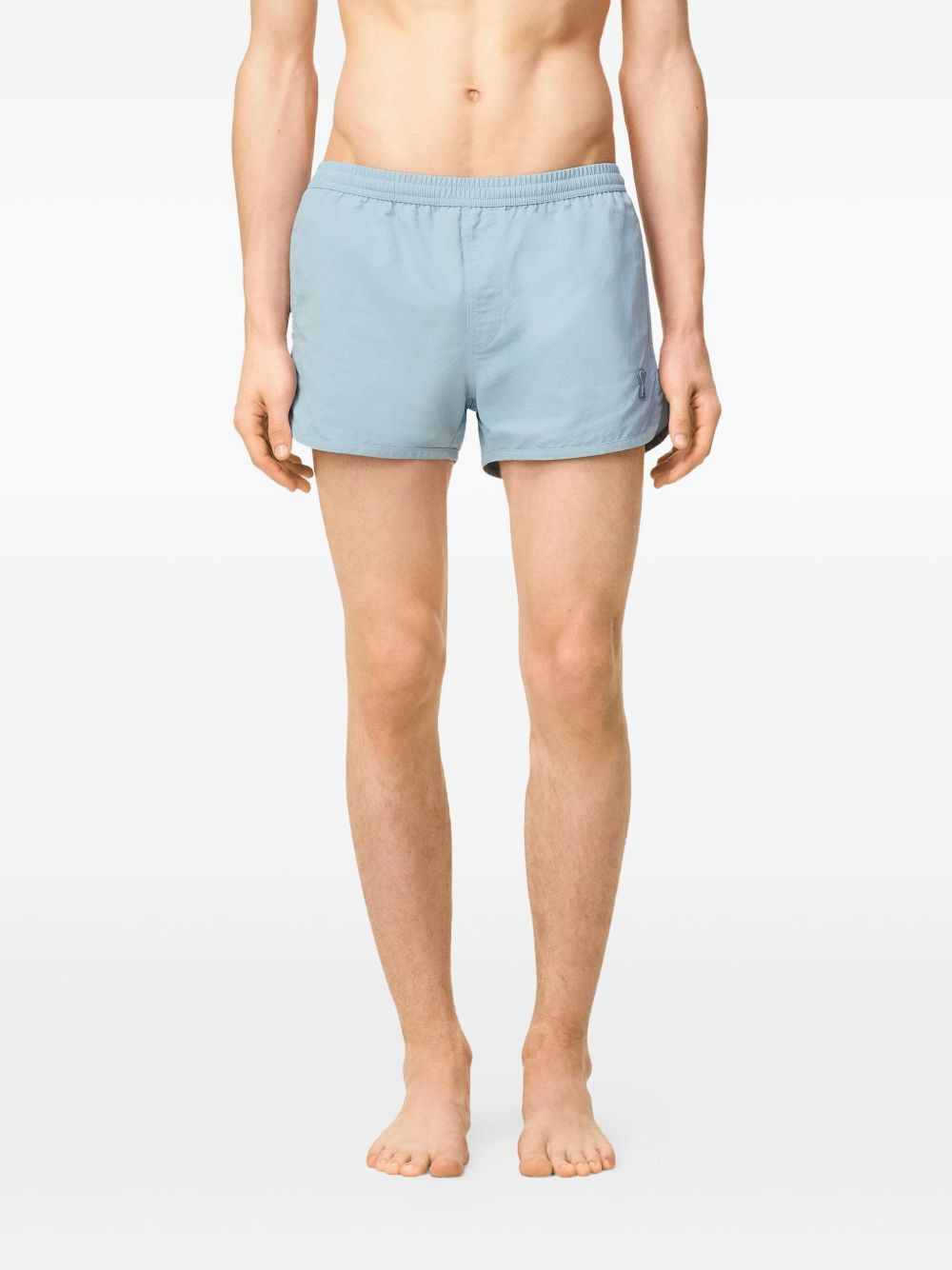 logo-patch swim shorts - 5