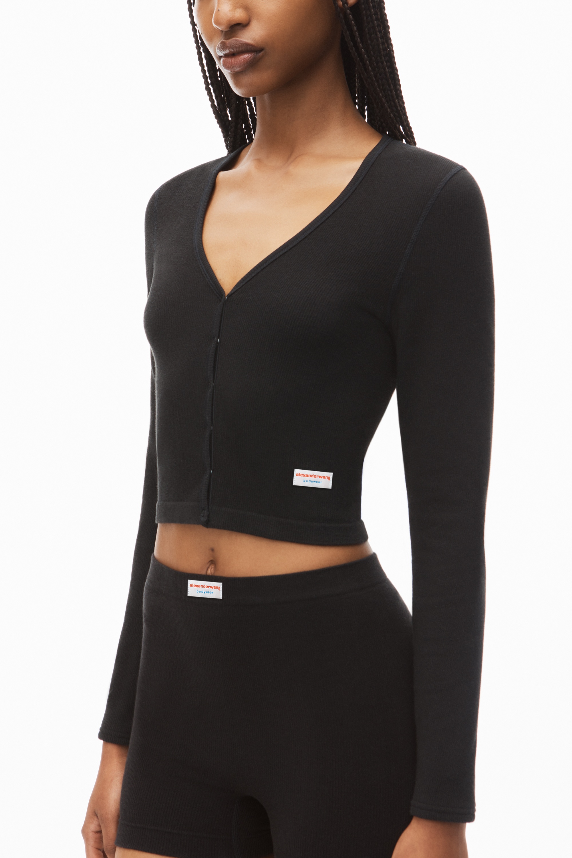 cardigan in seamless rib-knit - 3