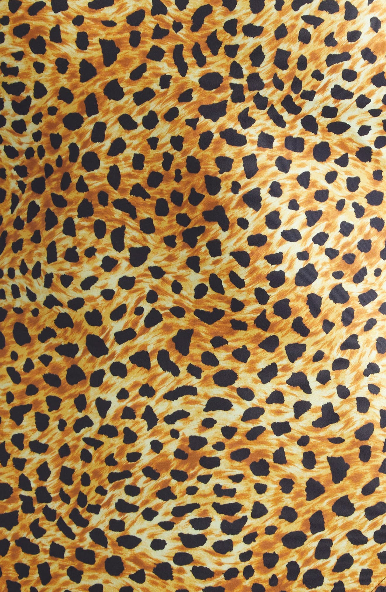 Versace Cheetah Print Bikini Top in Neutral at Nordstrom - 5