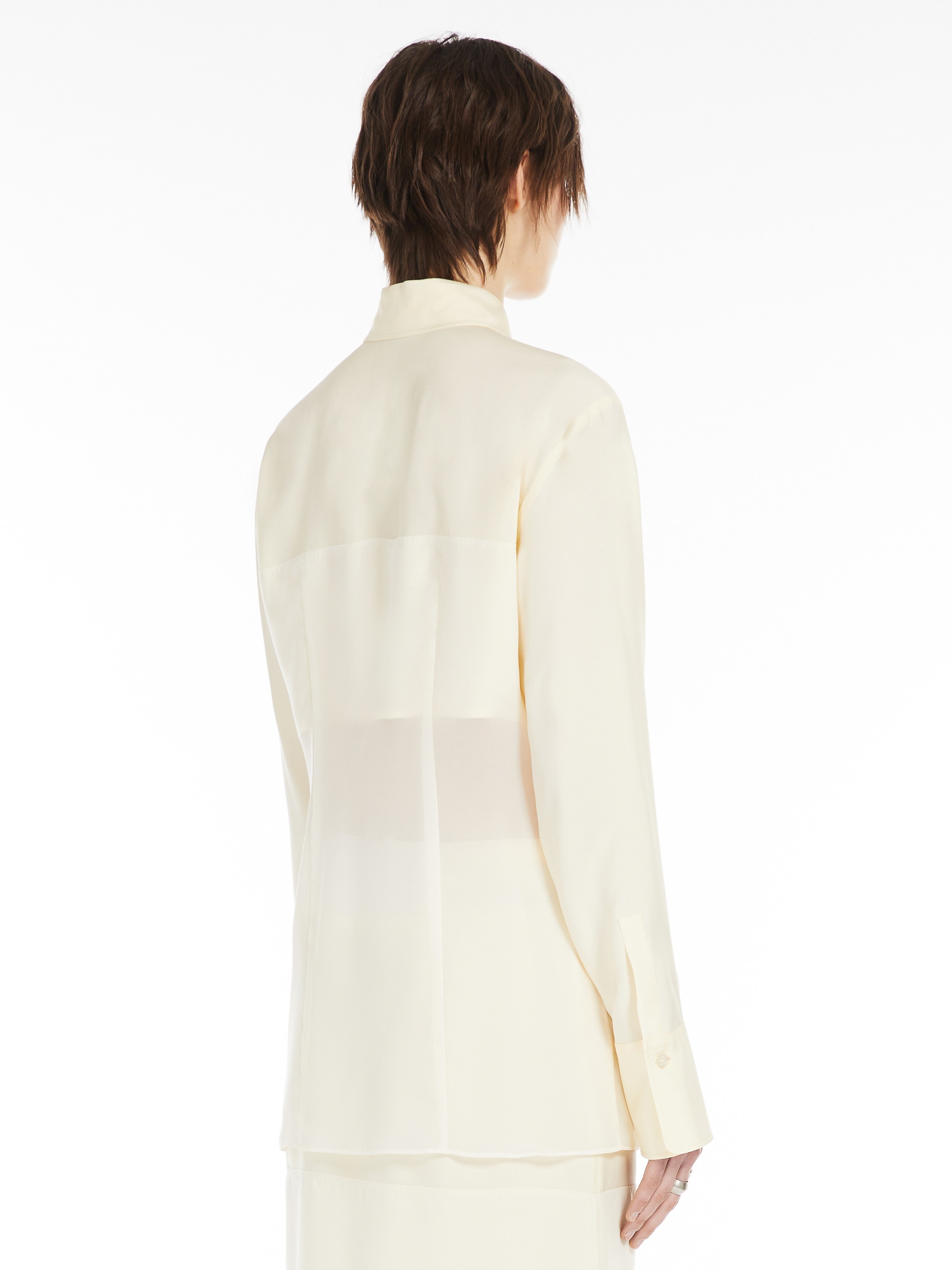 BOA Chiffon flounced blouse - 4
