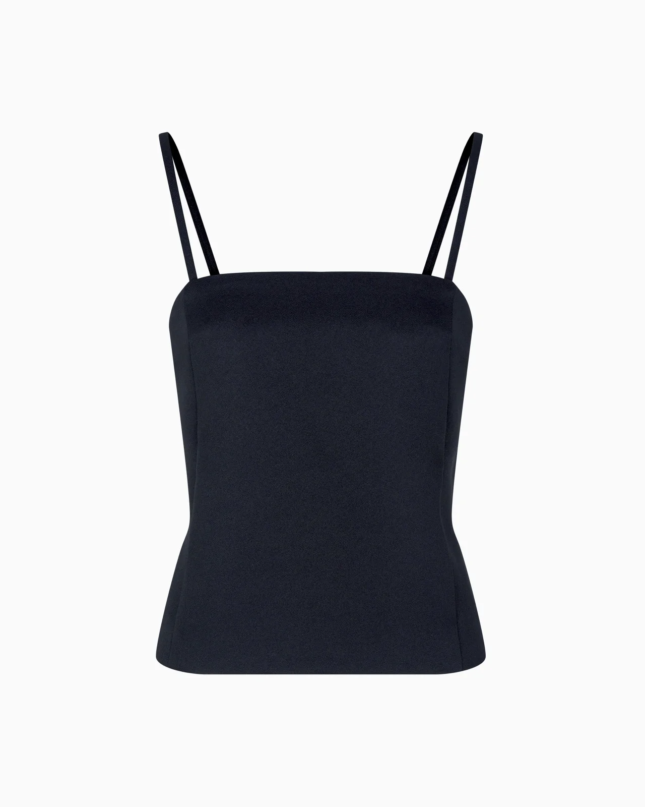 TECHNICAL SCUBA FABRIC BUSTIER TOP - 1