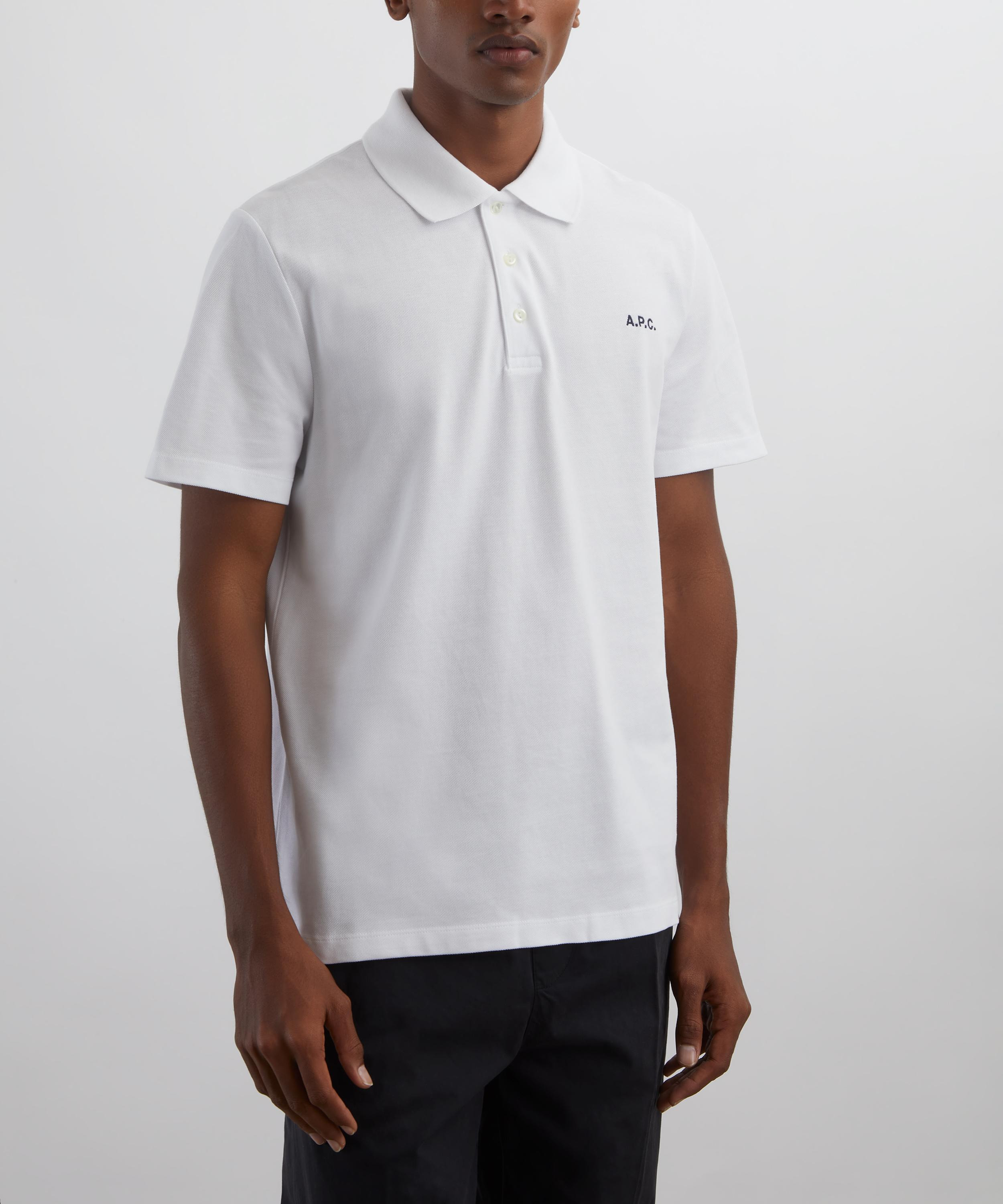 White Standard Polo Shirt - 3