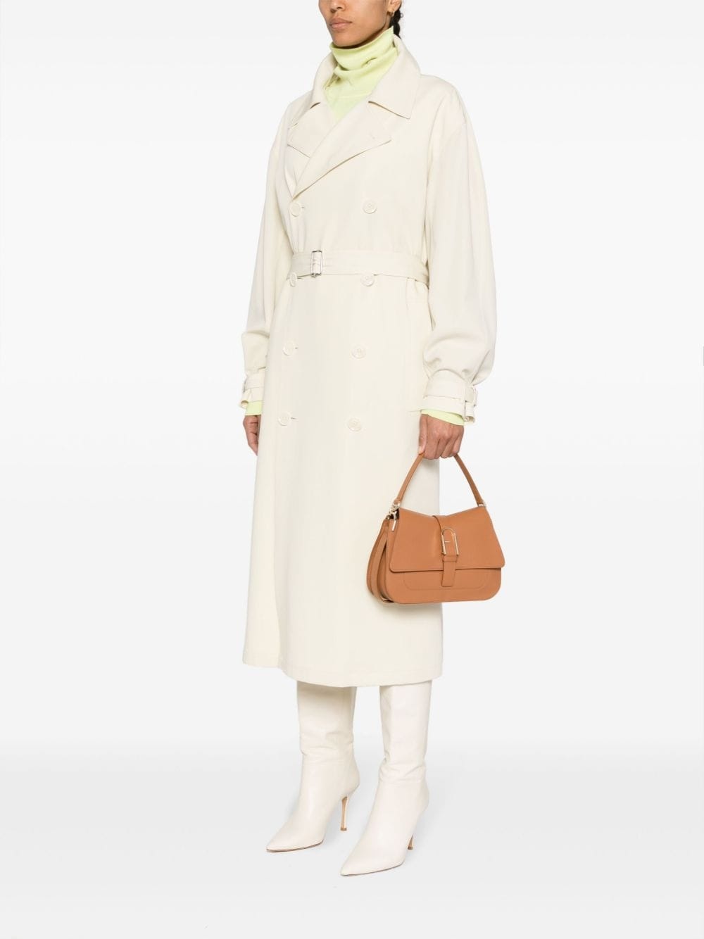 Flow leather tote bag - 2