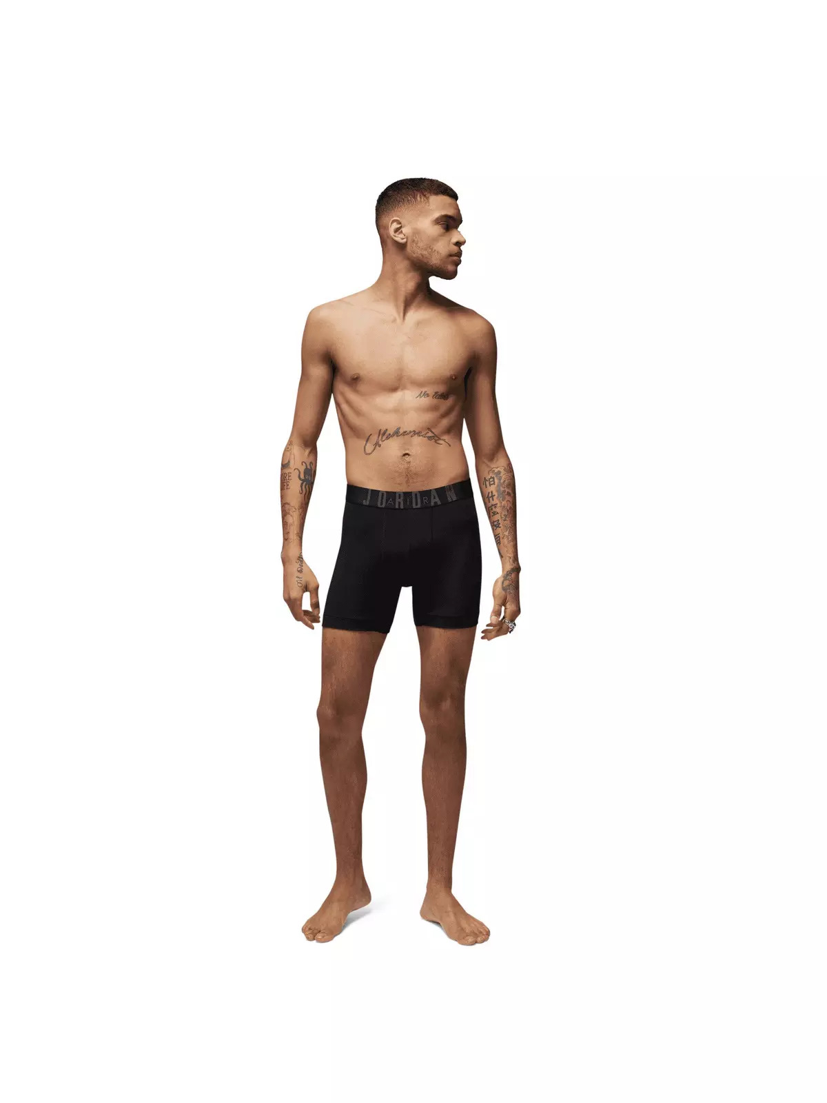 Men's Flight Modal 3-Pack Boxer Briefs -Black - 4
