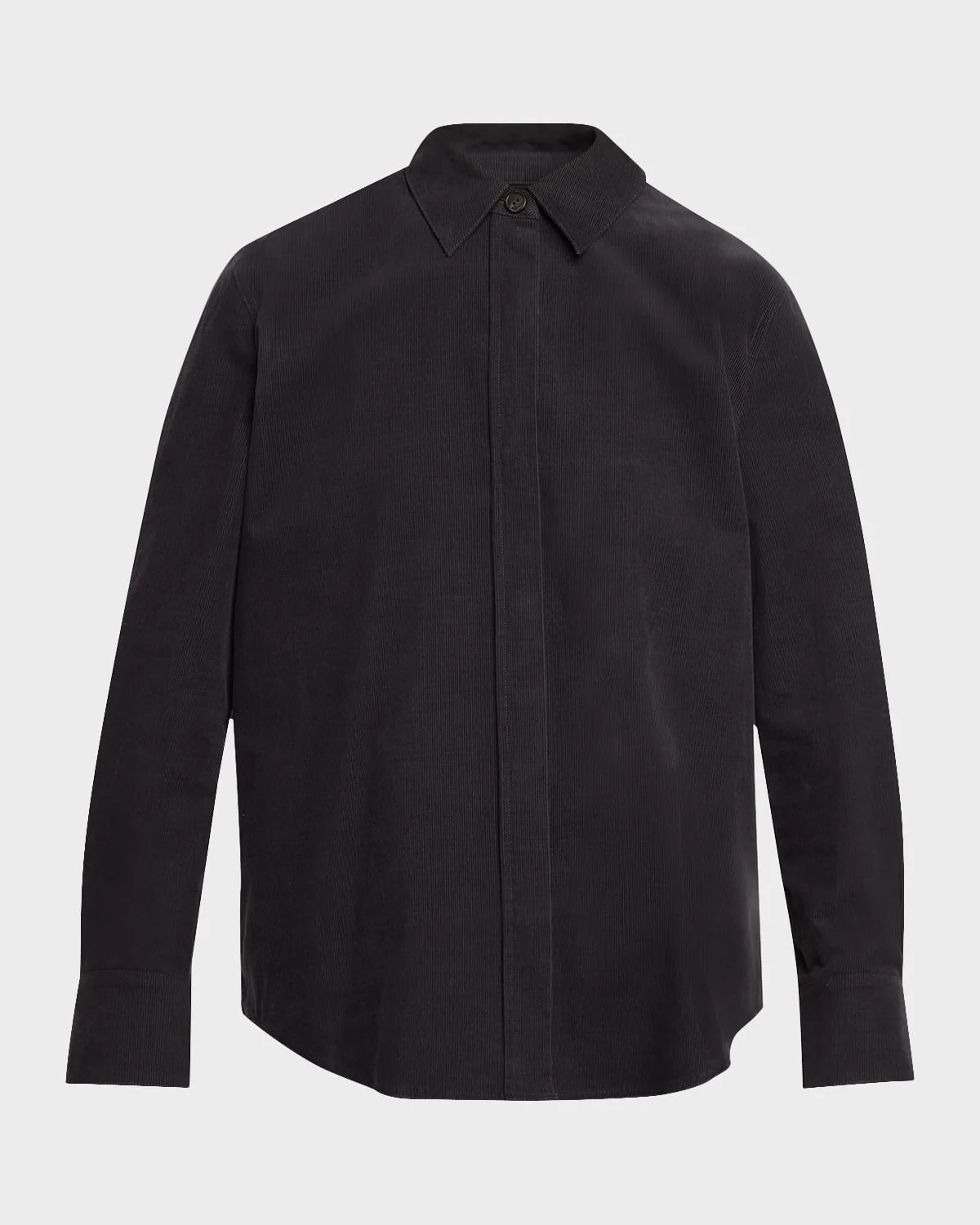 Oversized Corduroy Shirt - 1