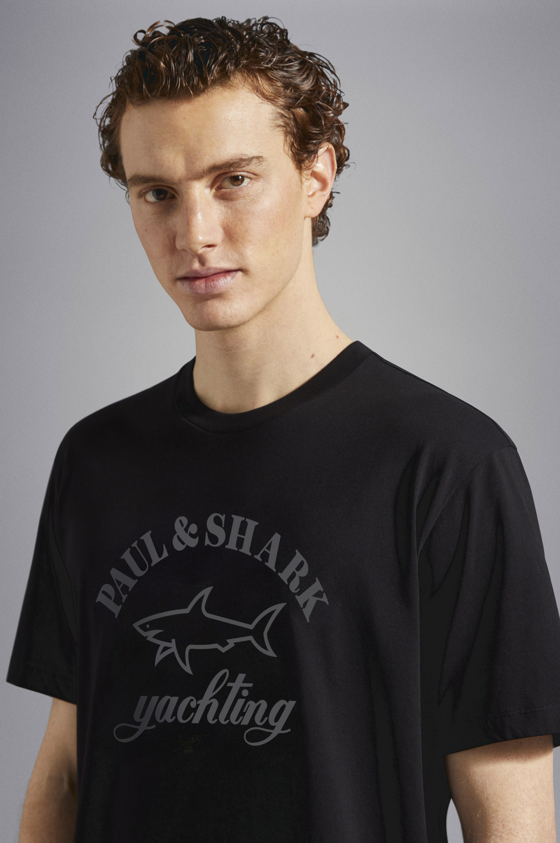 COTTON T-SHIRT WITH PRINTED LOGO - 4