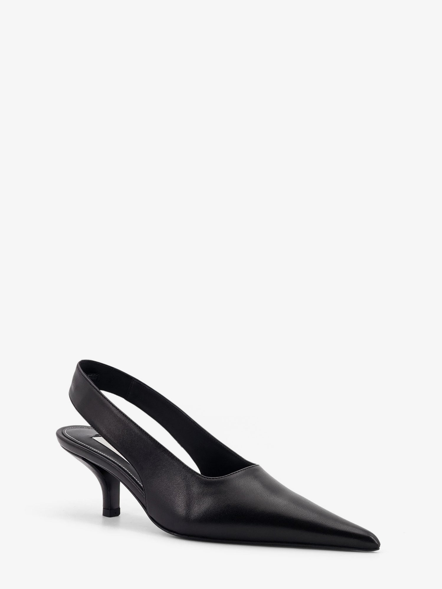 Toteme Leather Decolleté Slingback - 3