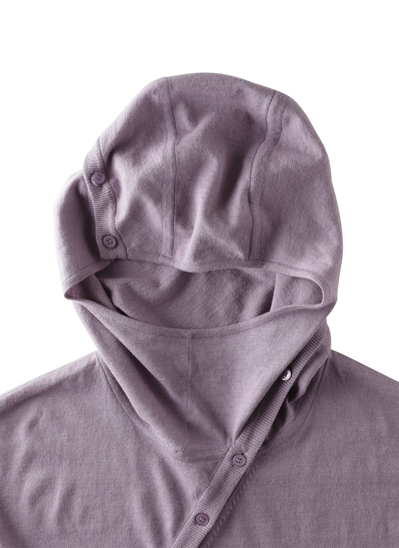 8.0 KNIT HOODIE CENTER (LAVENDER) - 8