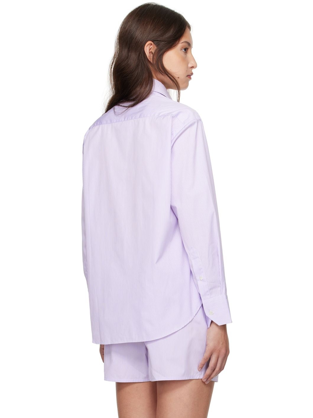 Purple 70's Pocket Shirt - 3