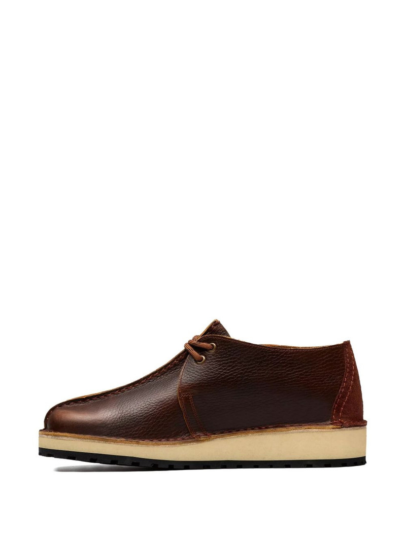 Clarks Originals leather lace-up boots outlook