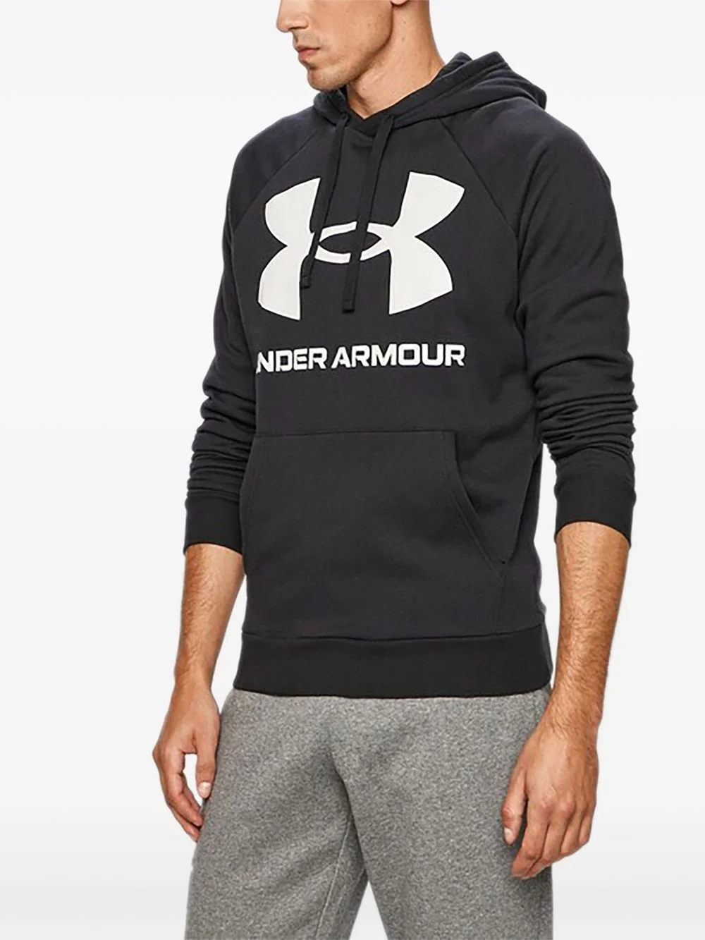 Rival logo-print hoodie - 1