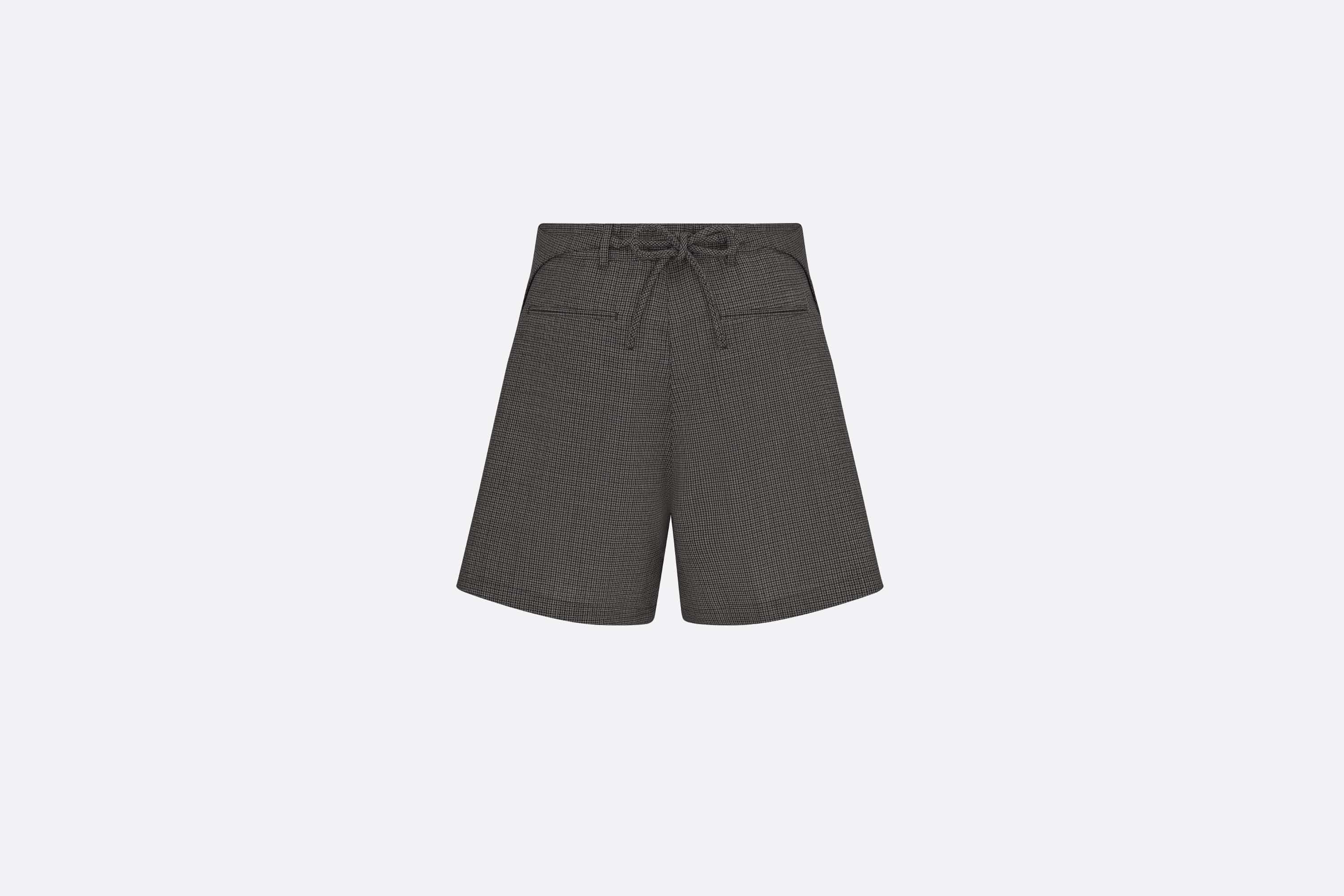 Tailored Shorts with Tied Bow - 6