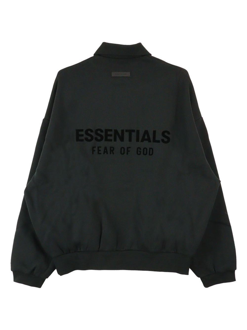logo-print polo sweatshirt - 2