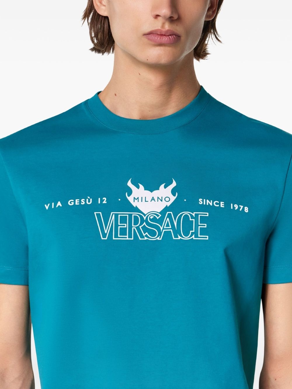 logo-print T-shirt - 5