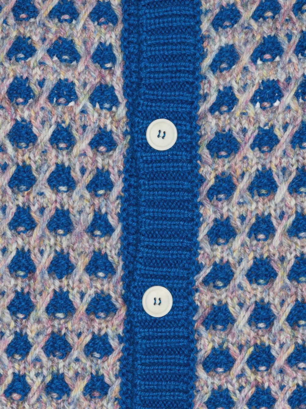 geometric-pattern cardigan - 3