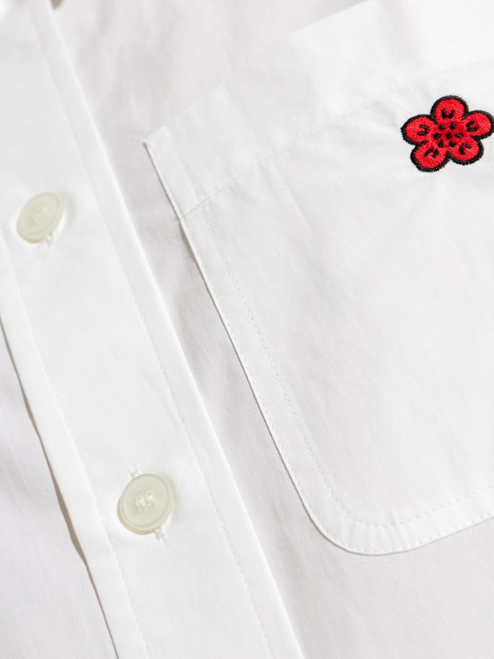 Boke Flower cotton shirt - 5