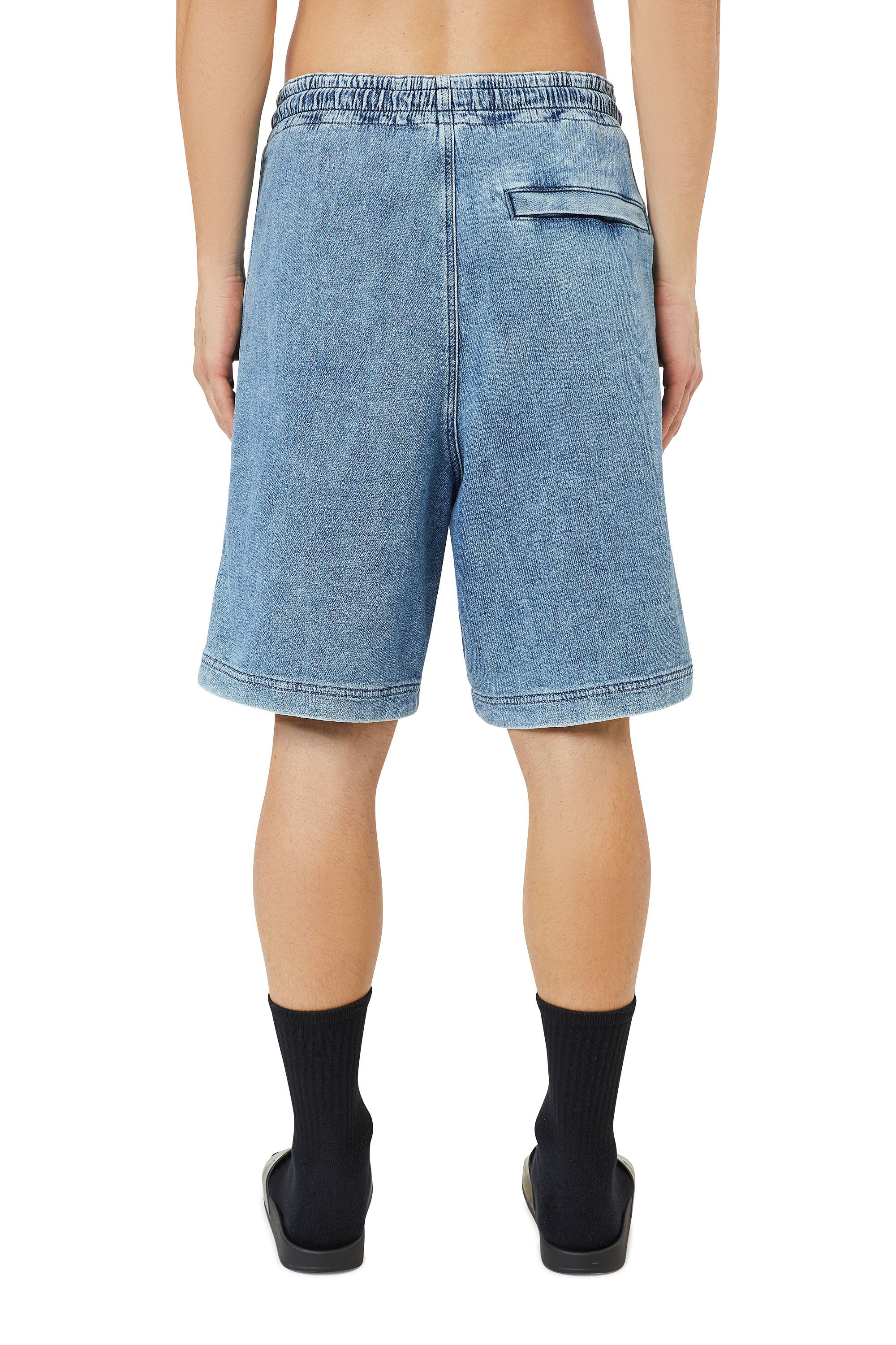 D-BOXY TRACK DENIM SHORTS - 4