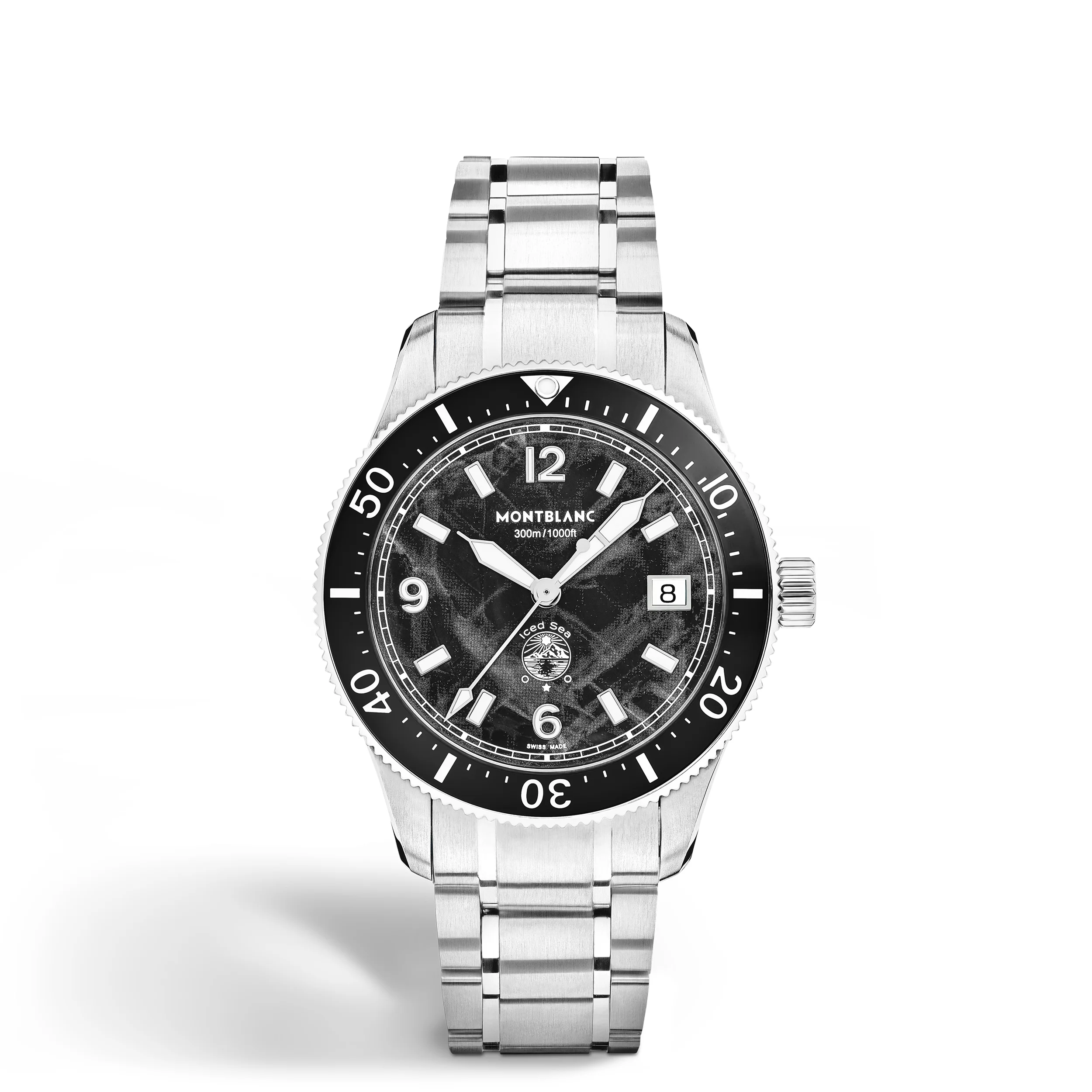 MONTBLANC ICED SEA AUTOMATIC DATE 0 OXYGEN - 1