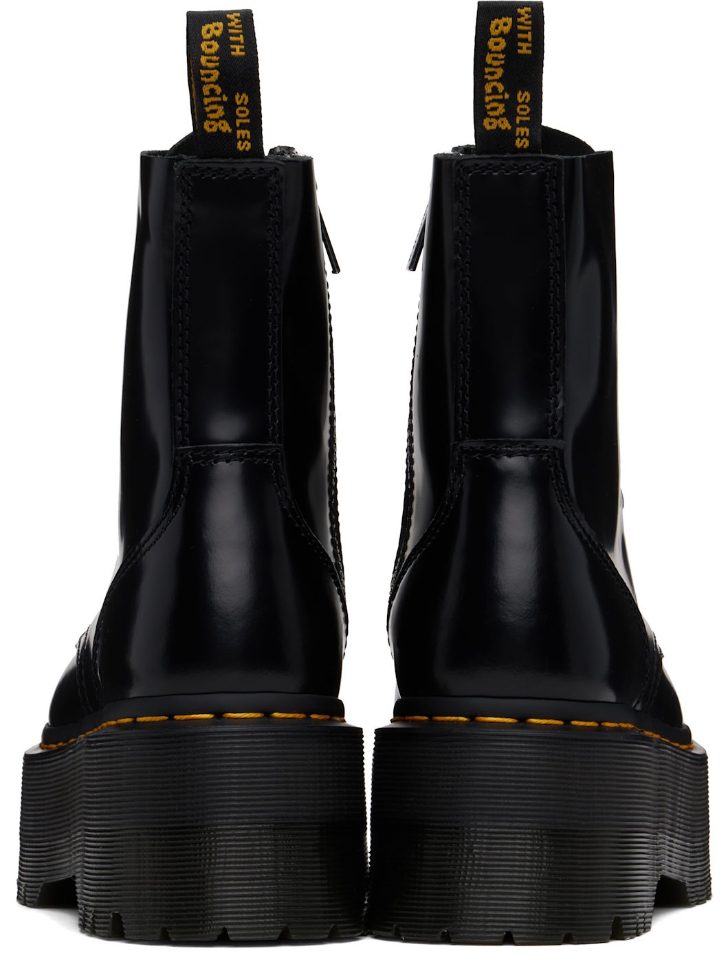 Black Jadon Max Platform Boots - 2