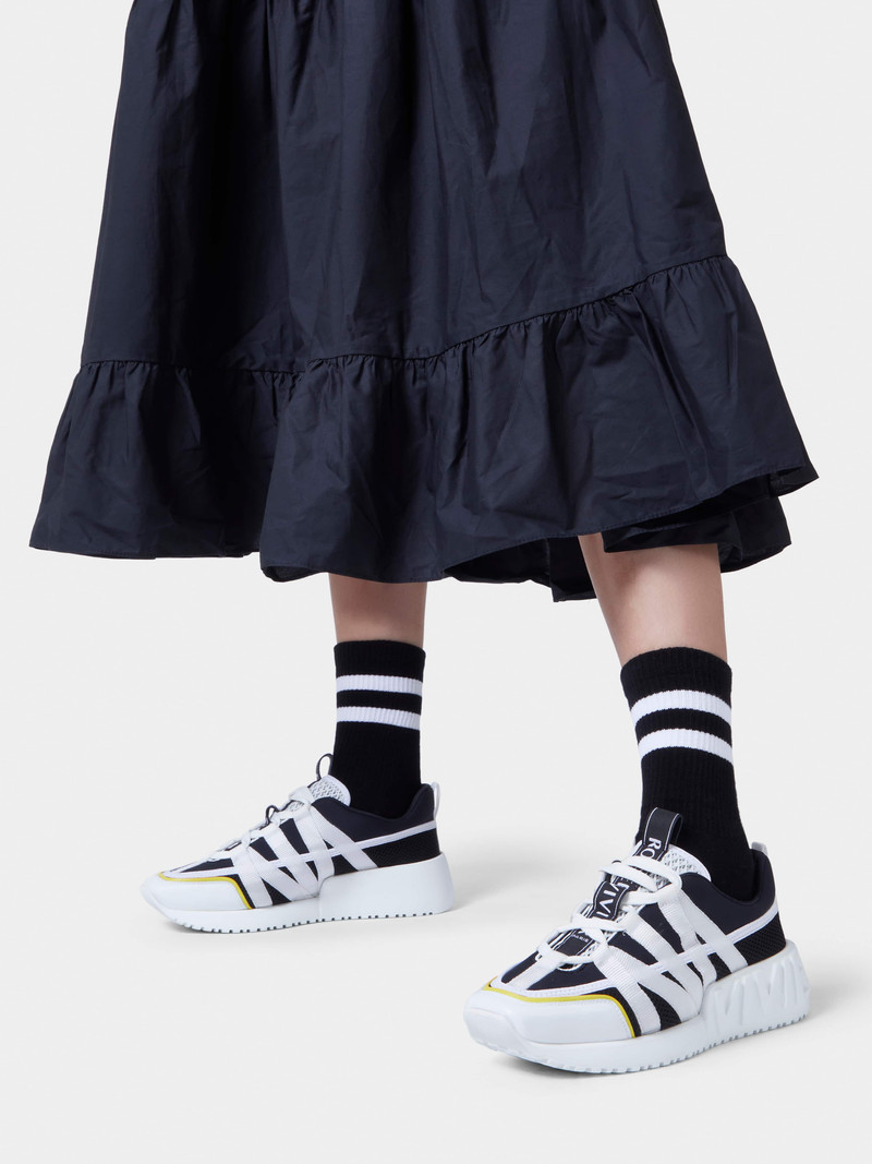 Roger Vivier Viv' Go Lace Up Sneakers in Technical Fabrics outlook